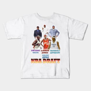 2003 NBA Draft Rap Tee Kids T-Shirt